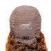 Stema #4/350 Ginger Brown Highlight 13x4 Transparent Lace Frontal Human Hair Wig